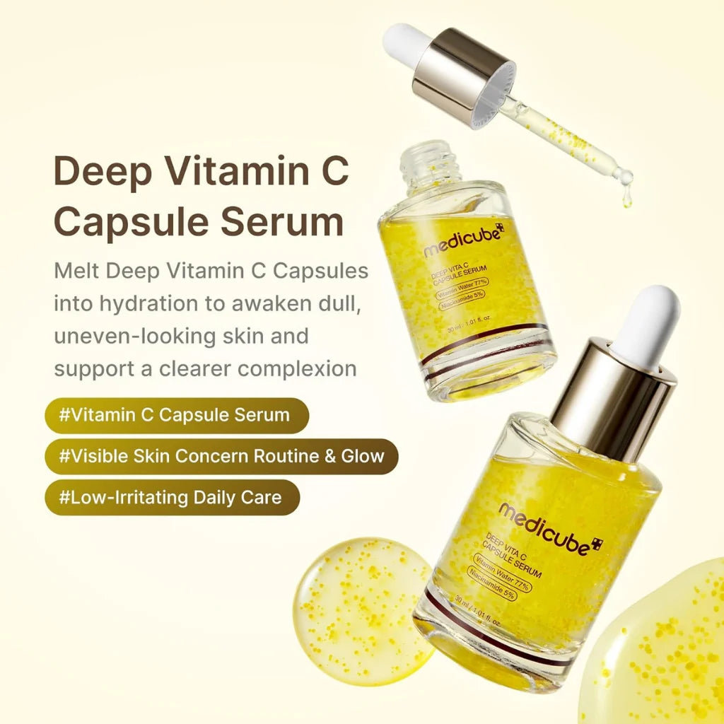 Medciube Deep Vita C Capsule Serum 30ml