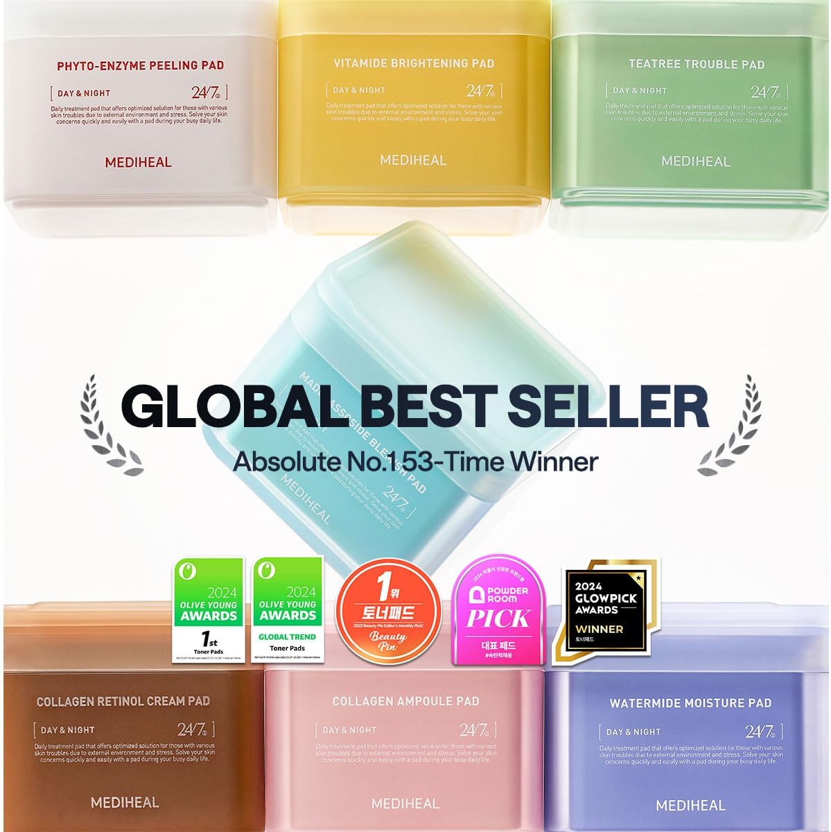 Mediheal Collagen Ampoule Pad