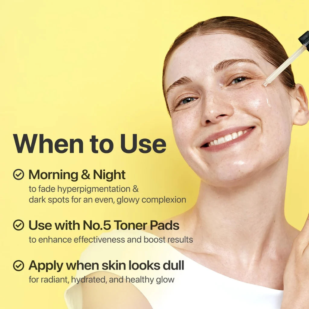 Numbuzin no. 5+ Glutathione vitamin concentrated serum