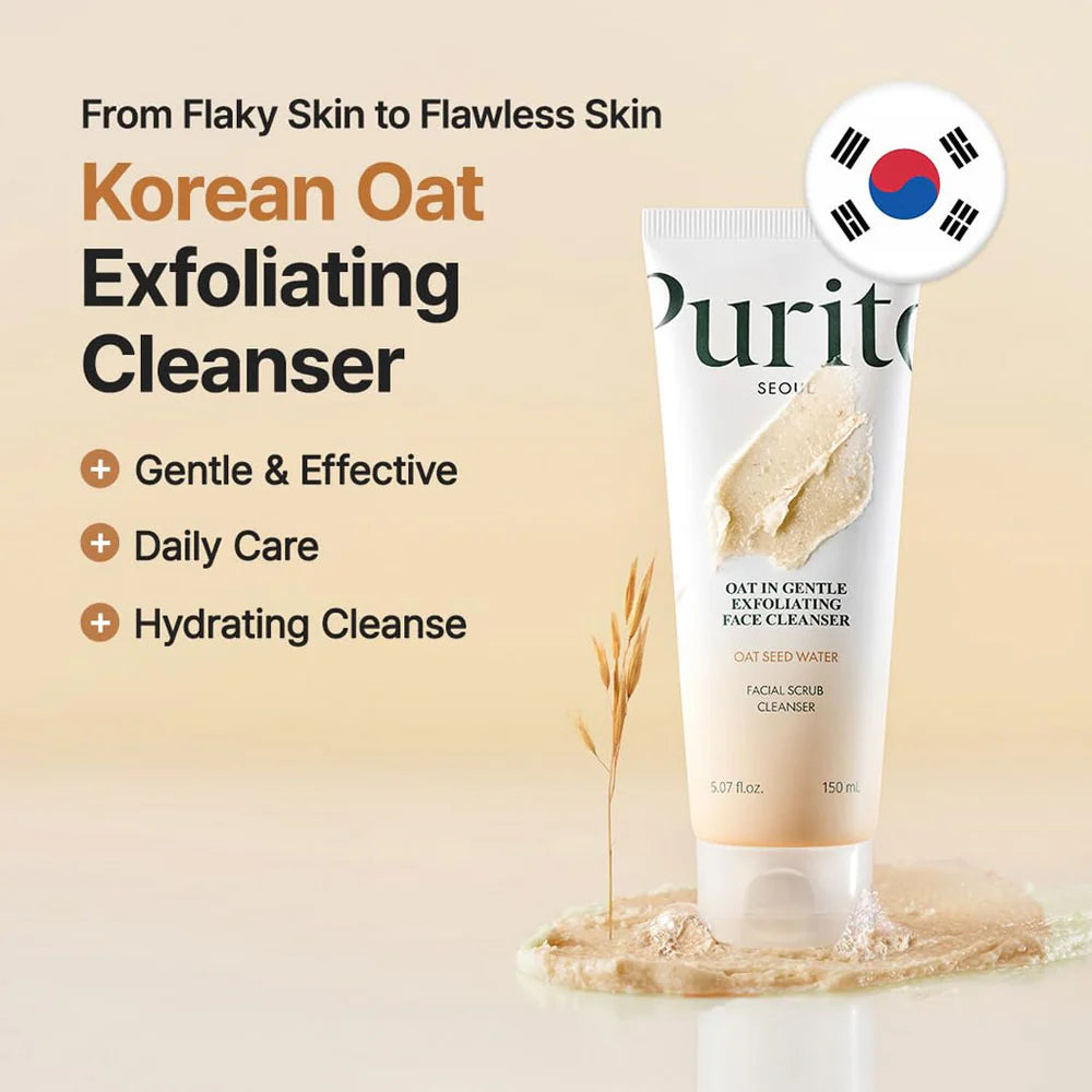 Purito SEOUL Oat In Gentle Exfoliating Face Cleanser